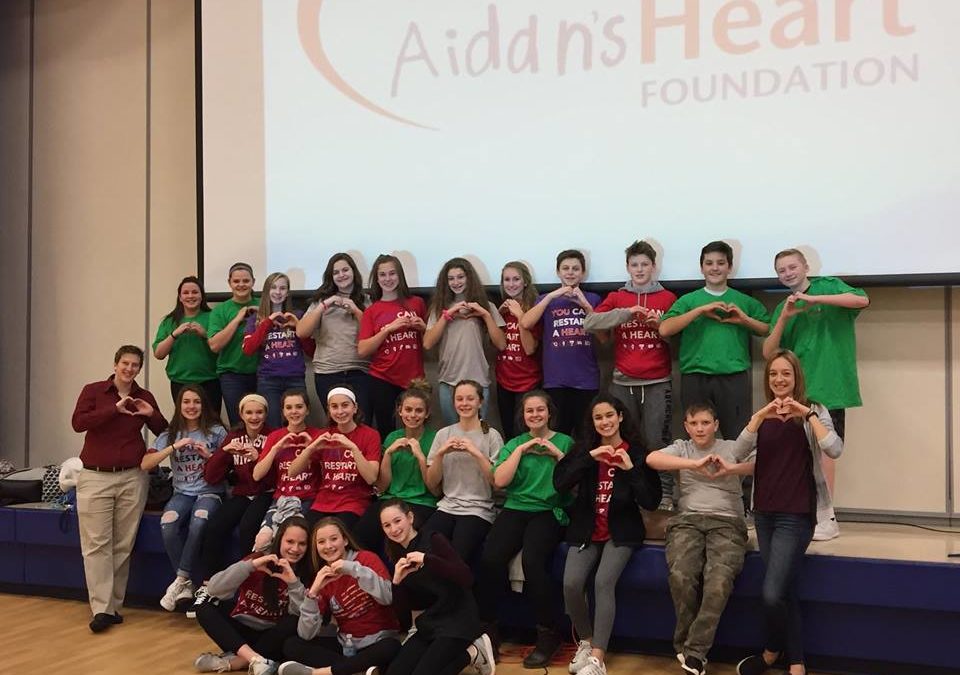 Agents of Change Students at Marsh Creek Sixth Grade Center Join with AHF